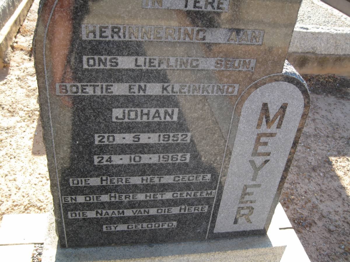 MEYER Johan 1952-1965