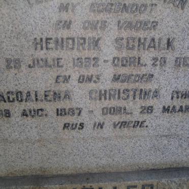 MöLLER Hendrik Schalk 1892-1950 &amp; Magdalena Christina THEART 1887-1954