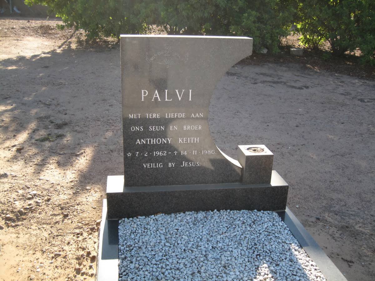 PALVI Anthony Keith 1962-1980