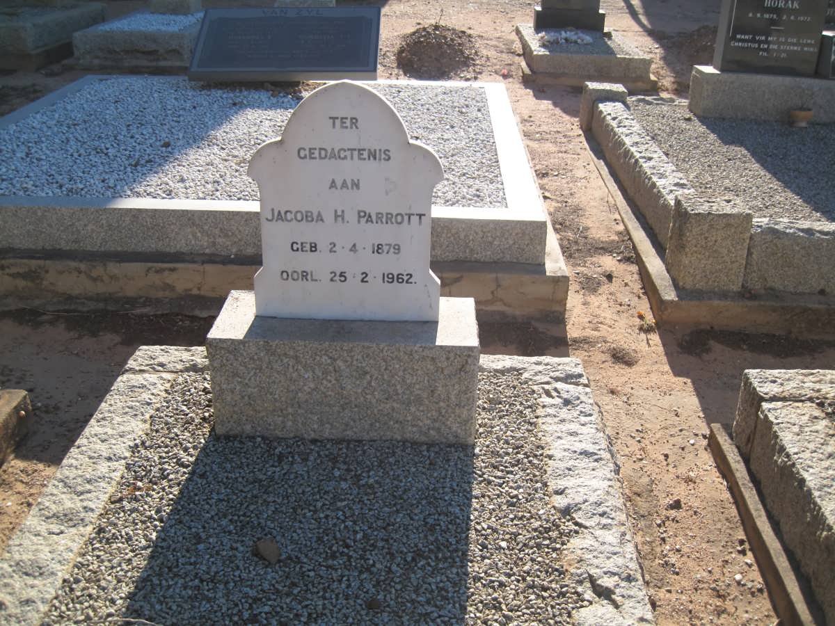 PARROTT Jacob H. 1879-1962