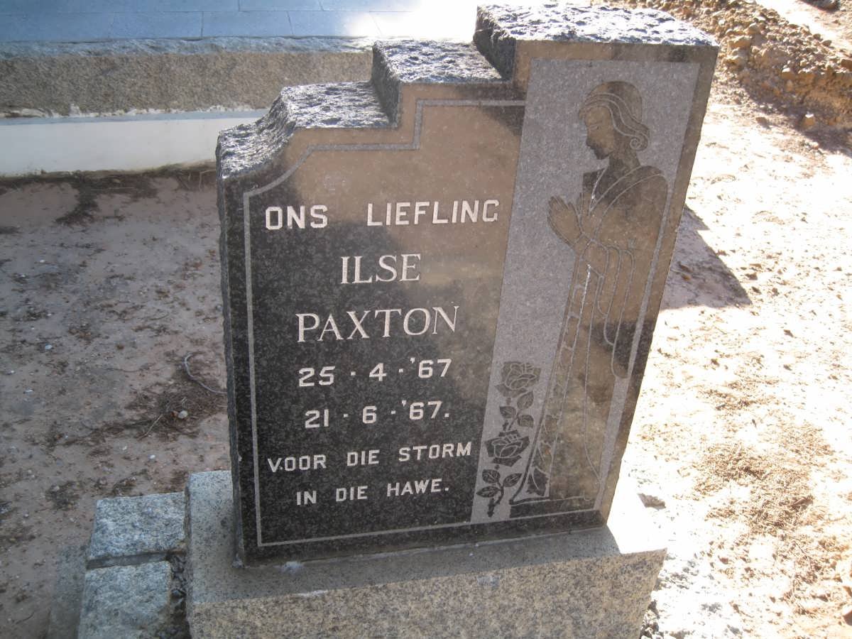 PAXTON Ilse 1967-1967