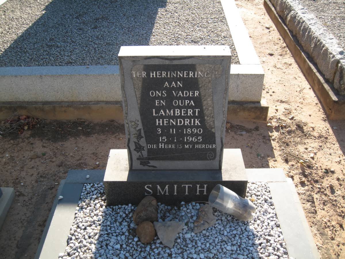 SMITH Lambert Hendrik 1890-1965