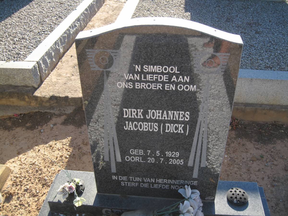 ? GE??? Dirk Johannes Jacobus 1929-2005