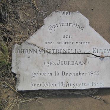 ELLEWEE  Johanna Petronella, van nee JOURDAAN 1822-1888