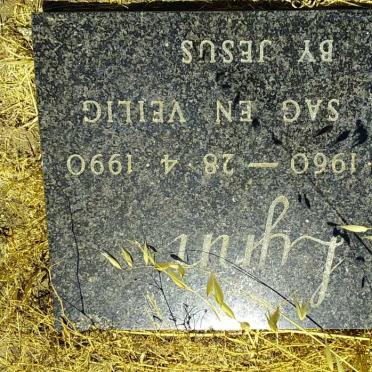 STOFBERG Lynn 1960-1990