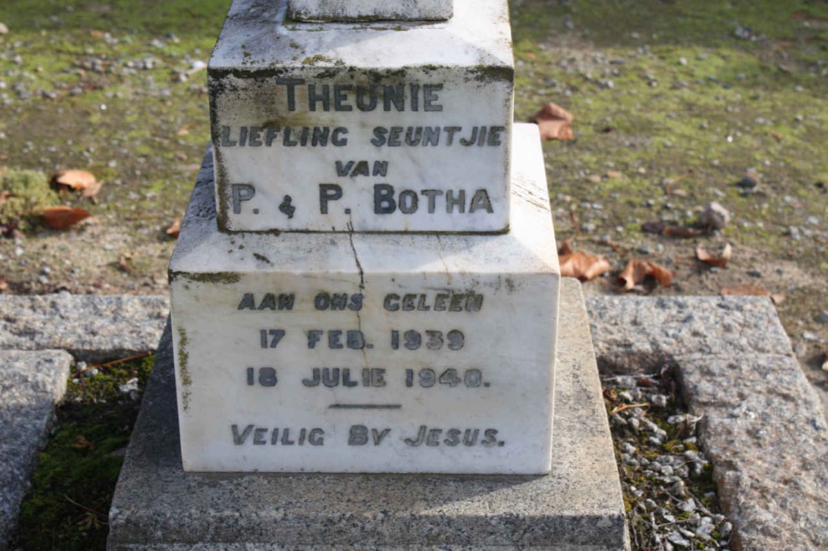 BOTHA Theunie 1939-1940