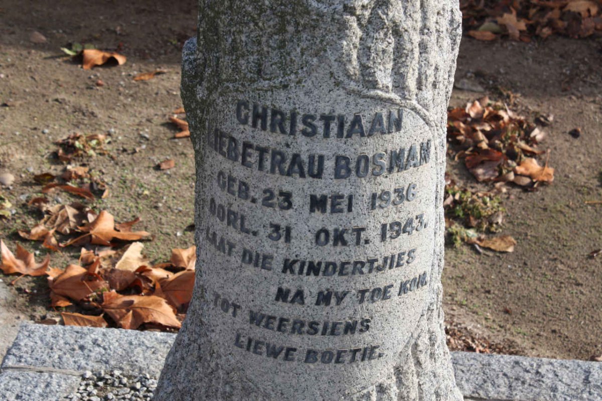 BOSMAN Christiaan Liebetrau 1936-1943