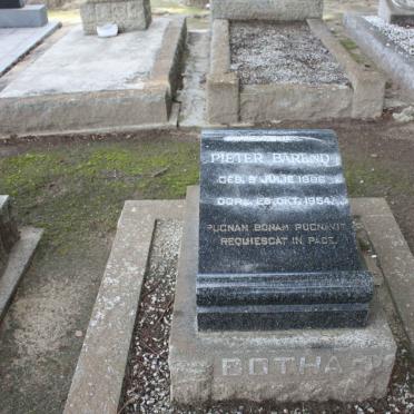 BOTHA Pieter Barend 1886-1954