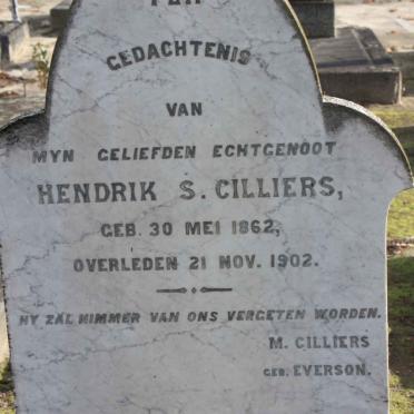 CILLIERS Hendrik S. 1862-1902