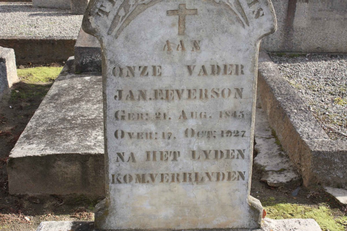EVERSON Jan F. 1845-1927