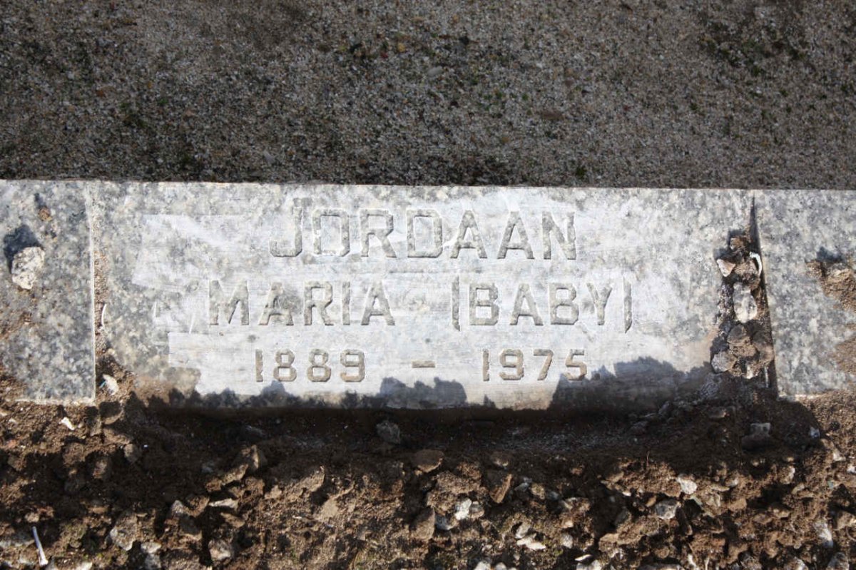 JORDAAN Maria 1889-1975