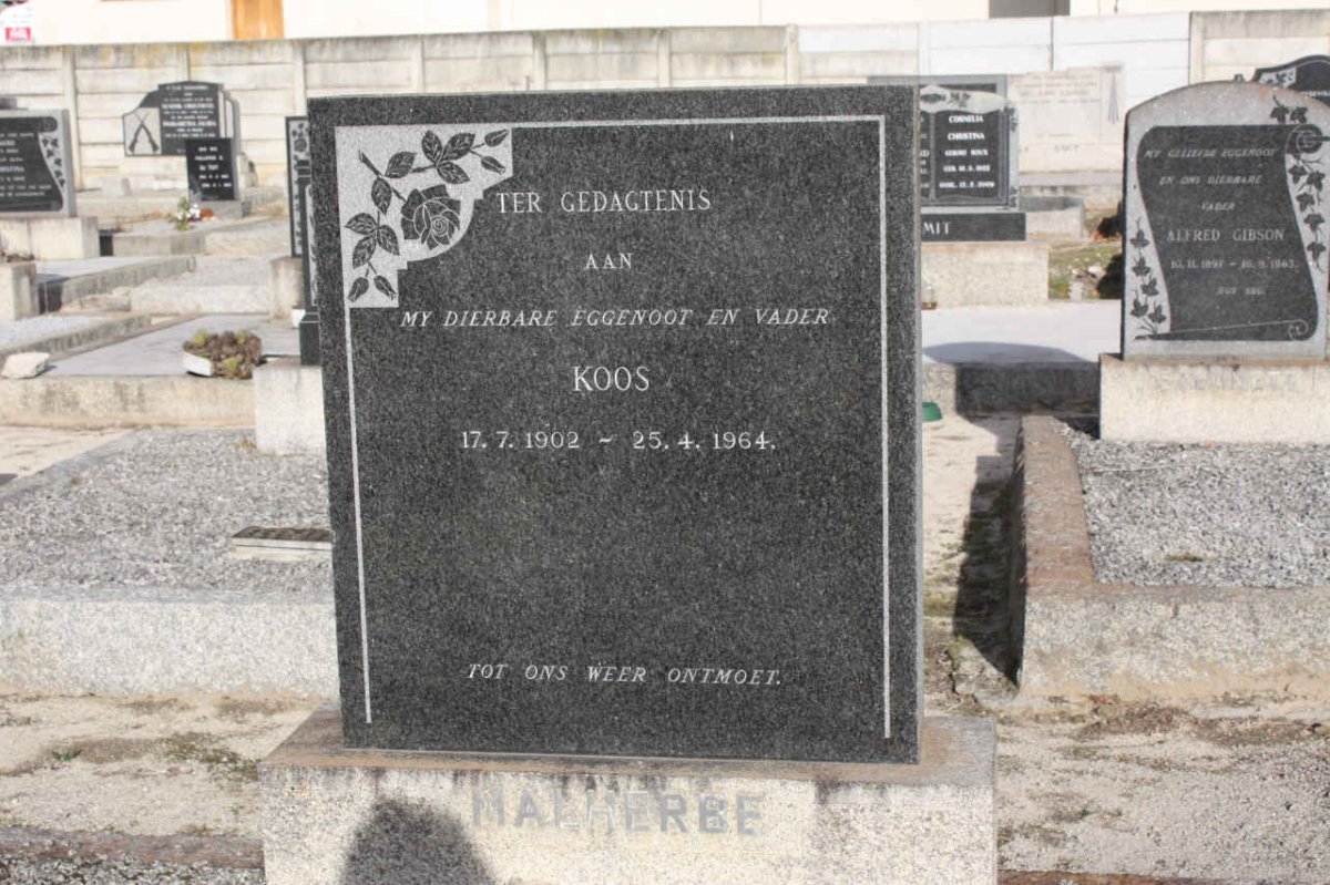 MALHERBE Koos 1902-1964