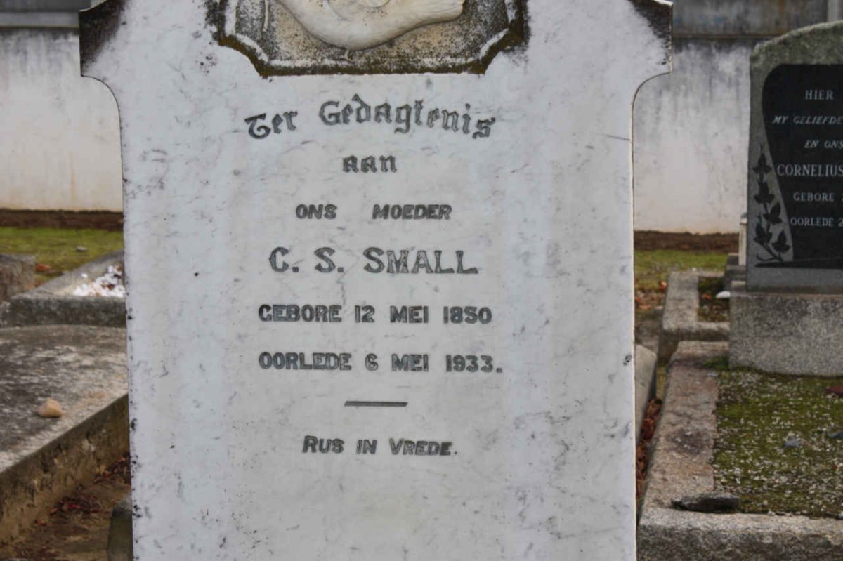 SMALL C.S. 1850-1933