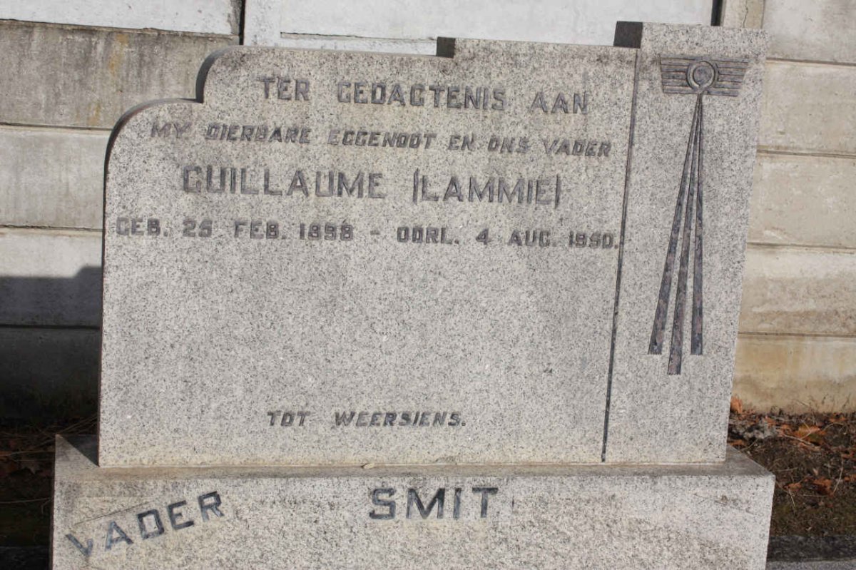 SMIT Guillaume 1898-1950