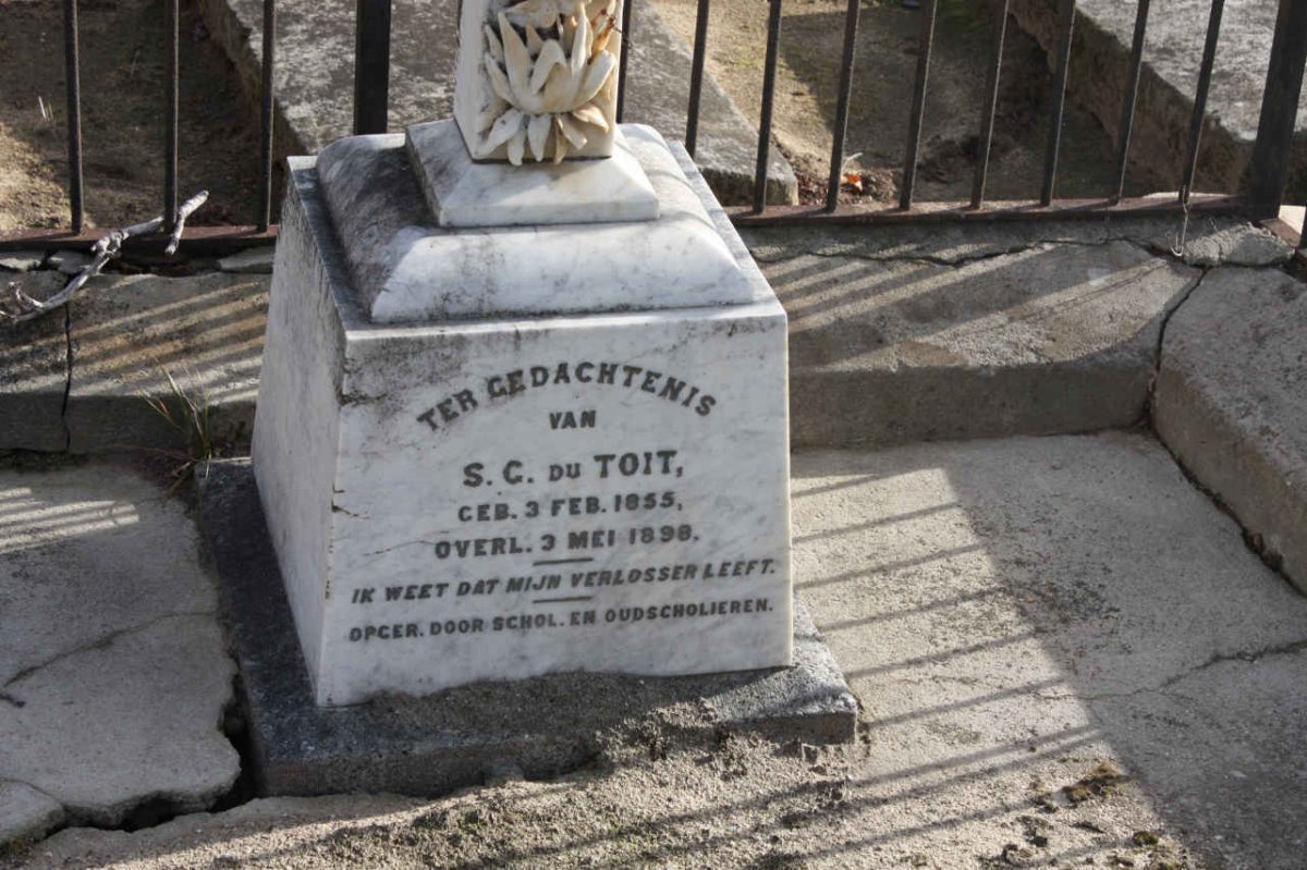 TOIT S.C., du 1855-1898