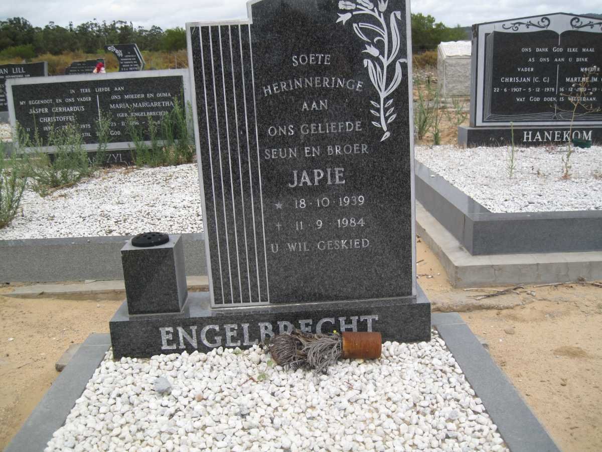 ENGELBRECHT Japie 1939-1984
