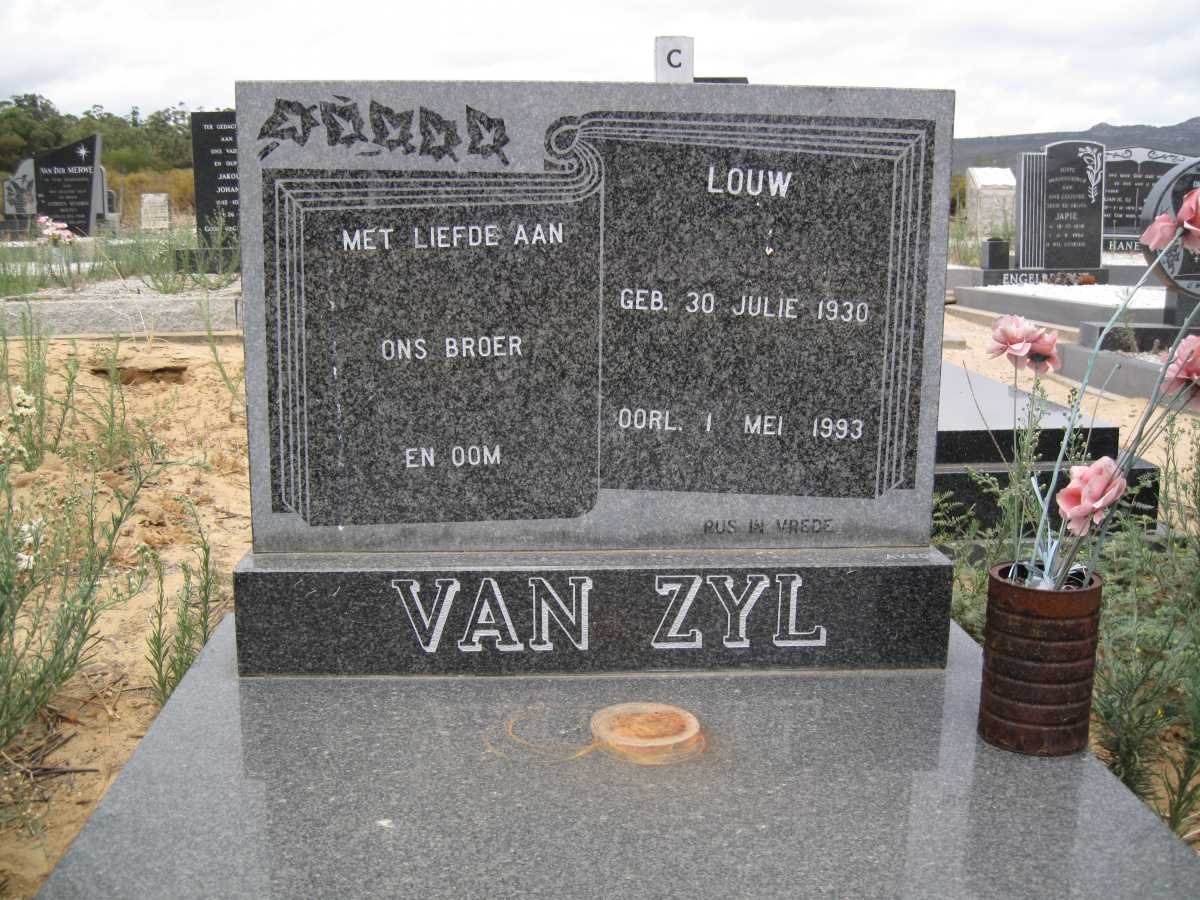 ZYL Louw, van 1930-1993