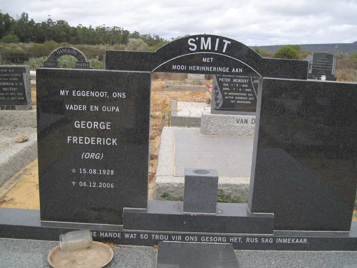 SMIT George Frederick 1928-2006