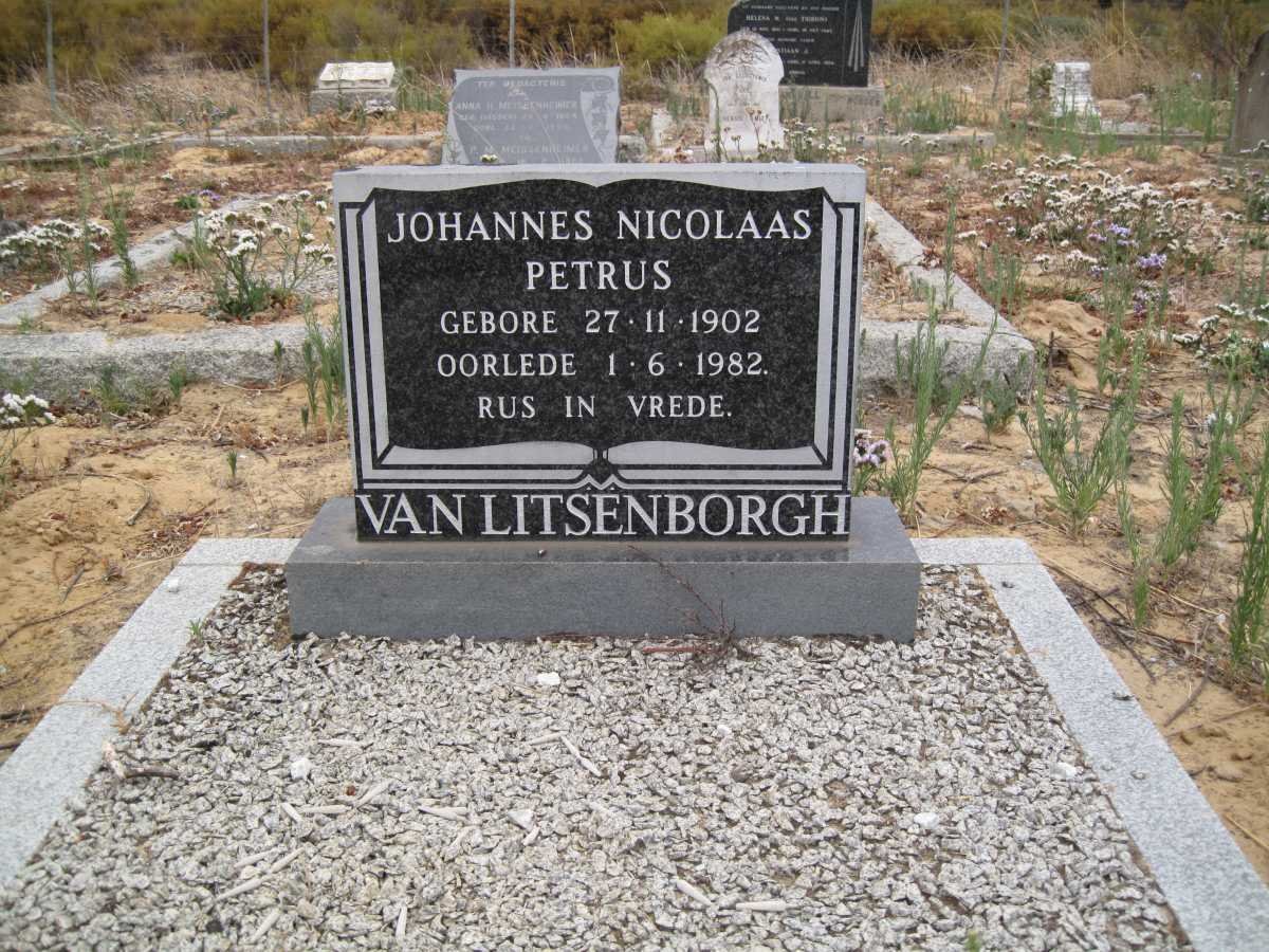 LITSENBORGH Johannes Nicolaas Petrus, van 1902-1982