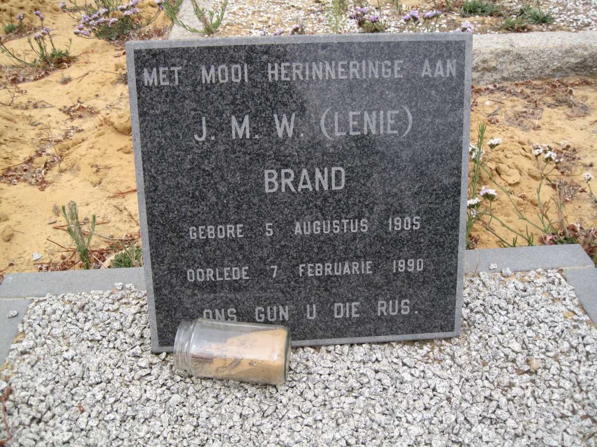 BRAND J.M.W. 1905-1990