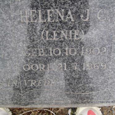 BOONZAAIER Helena J.C. 1902-1969
