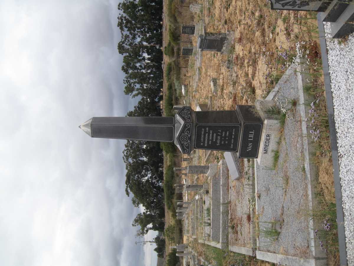 LILL Jan W.F, van 1896-1967 &amp; Sarah J.J. 1903-1989