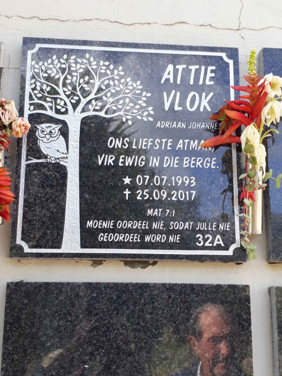 VLOK Adriaan Johannes 1993-2017