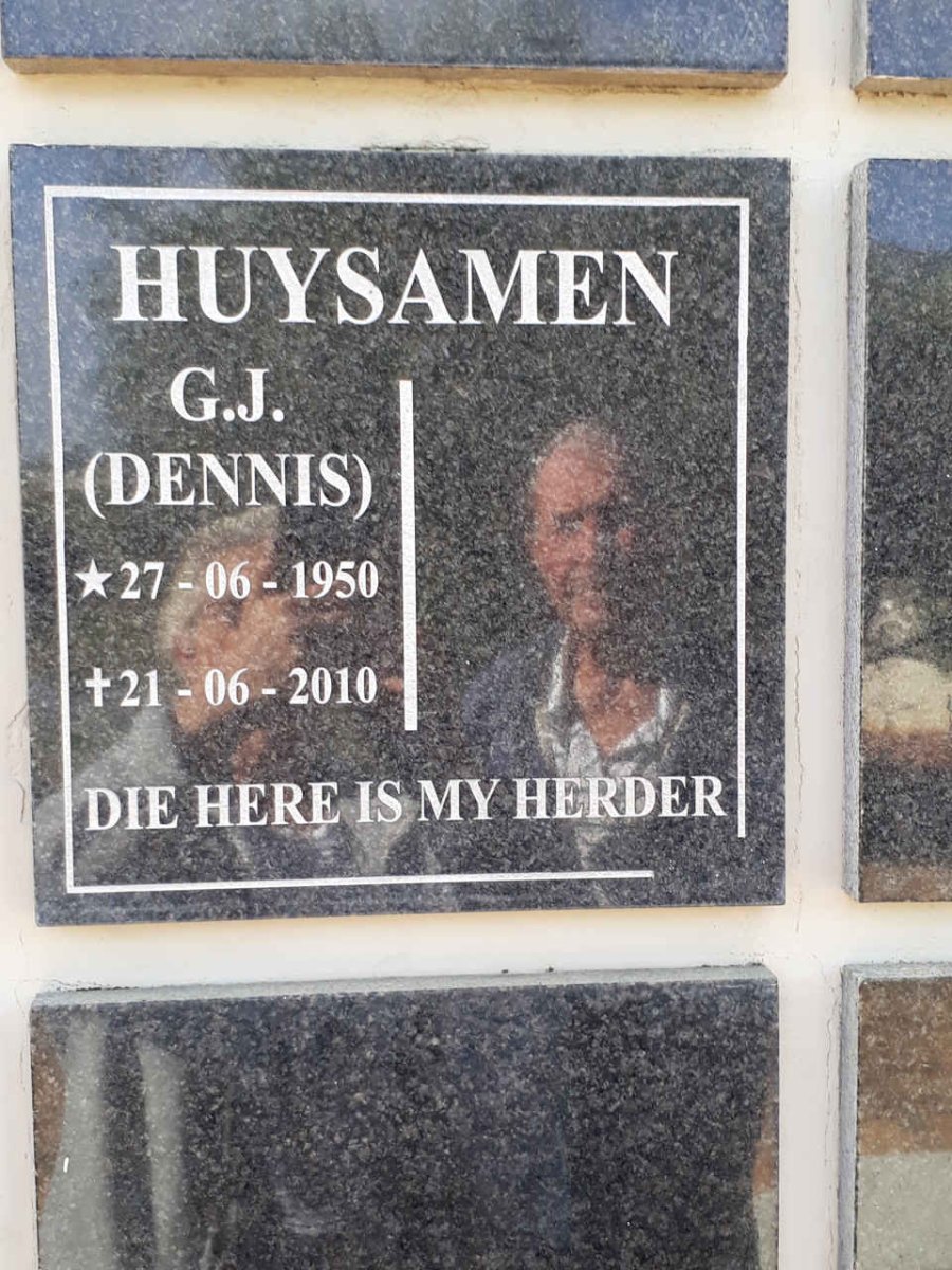 HUYSAMEN G.J. 1950-2010