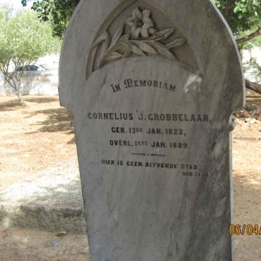 GROBBELAAR Cornelius J. 1822-1889