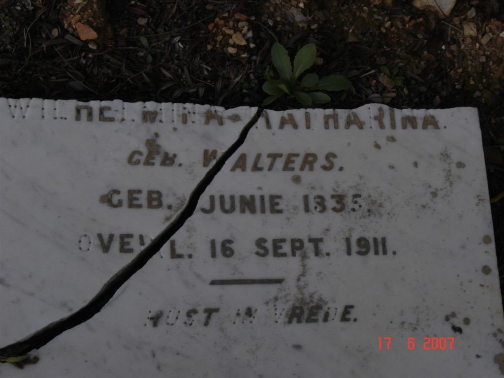 SMIT Andries Adrian 1820-1893 & Wilhelmina Catharina WALTERS 1835-1911 _2