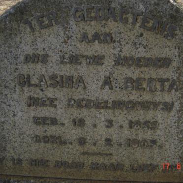 LOMBAARD Clasina Albertha nee REDELINGHUYS 1859-1903 _2