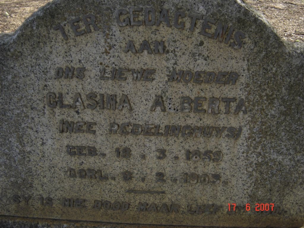 LOMBAARD Clasina Albertha nee REDELINGHUYS 1859-1903 _2