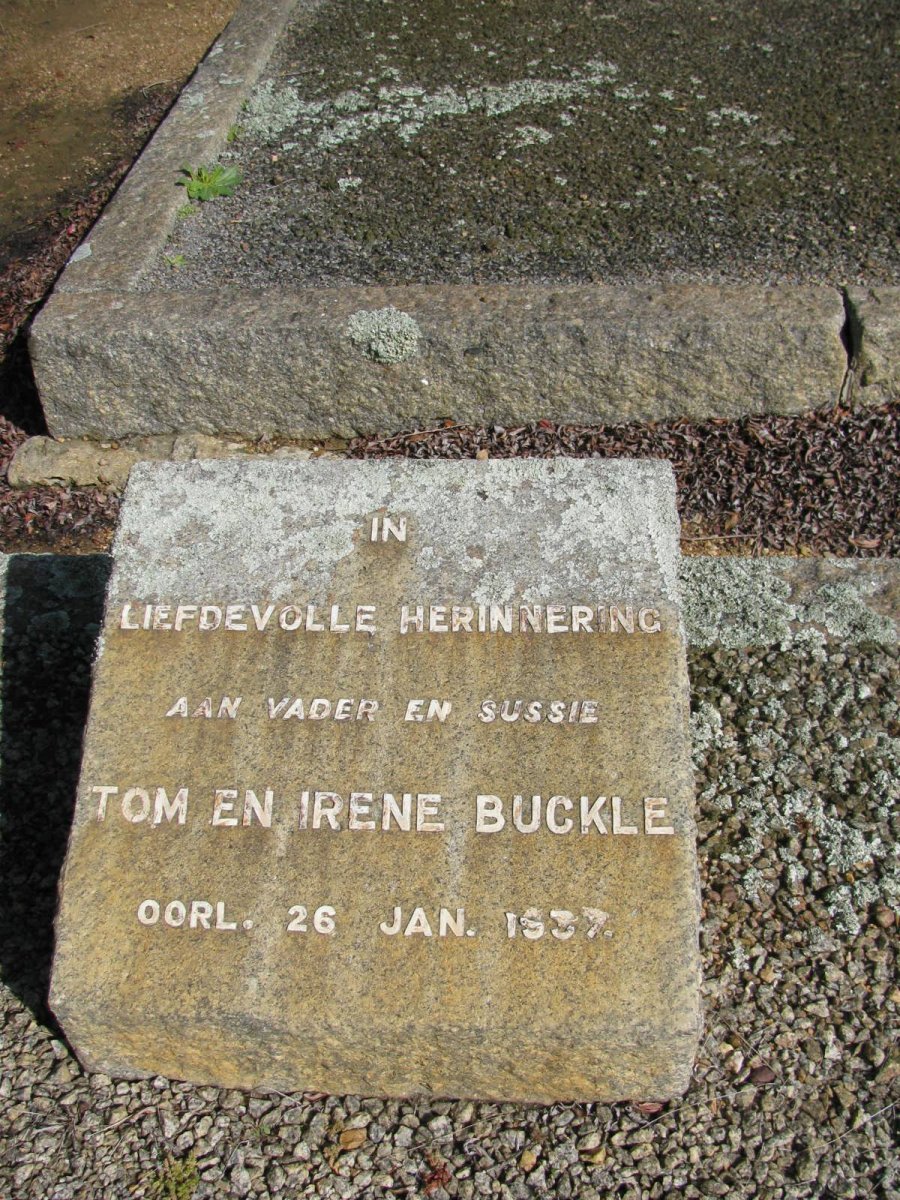 BUCKLE Tom -1937 :: BUCKLE Irene -1937