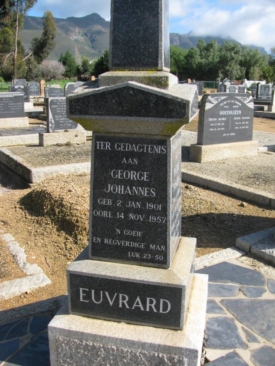 EUVRARD George Johannes 1901-1957