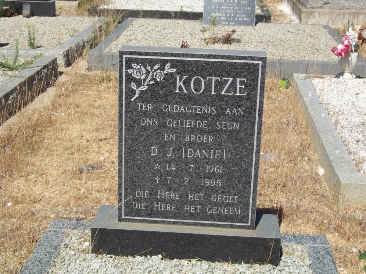 KOTZE D.J. 1961-1995