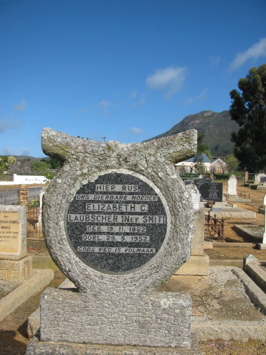 LAUBSCHER Elizabeth C. nee SMIT 1862-1952