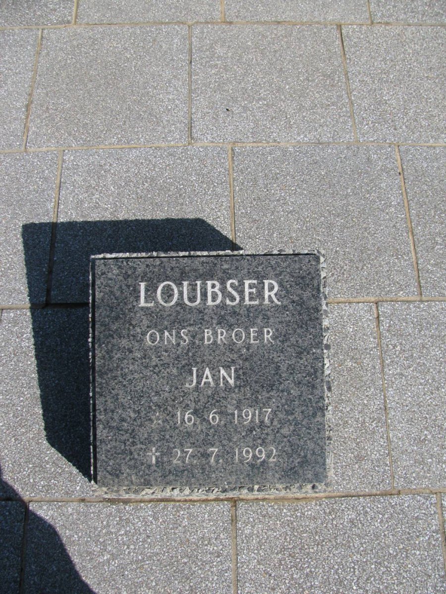 LOUBSER :: LOUBSER :: LOUBSER