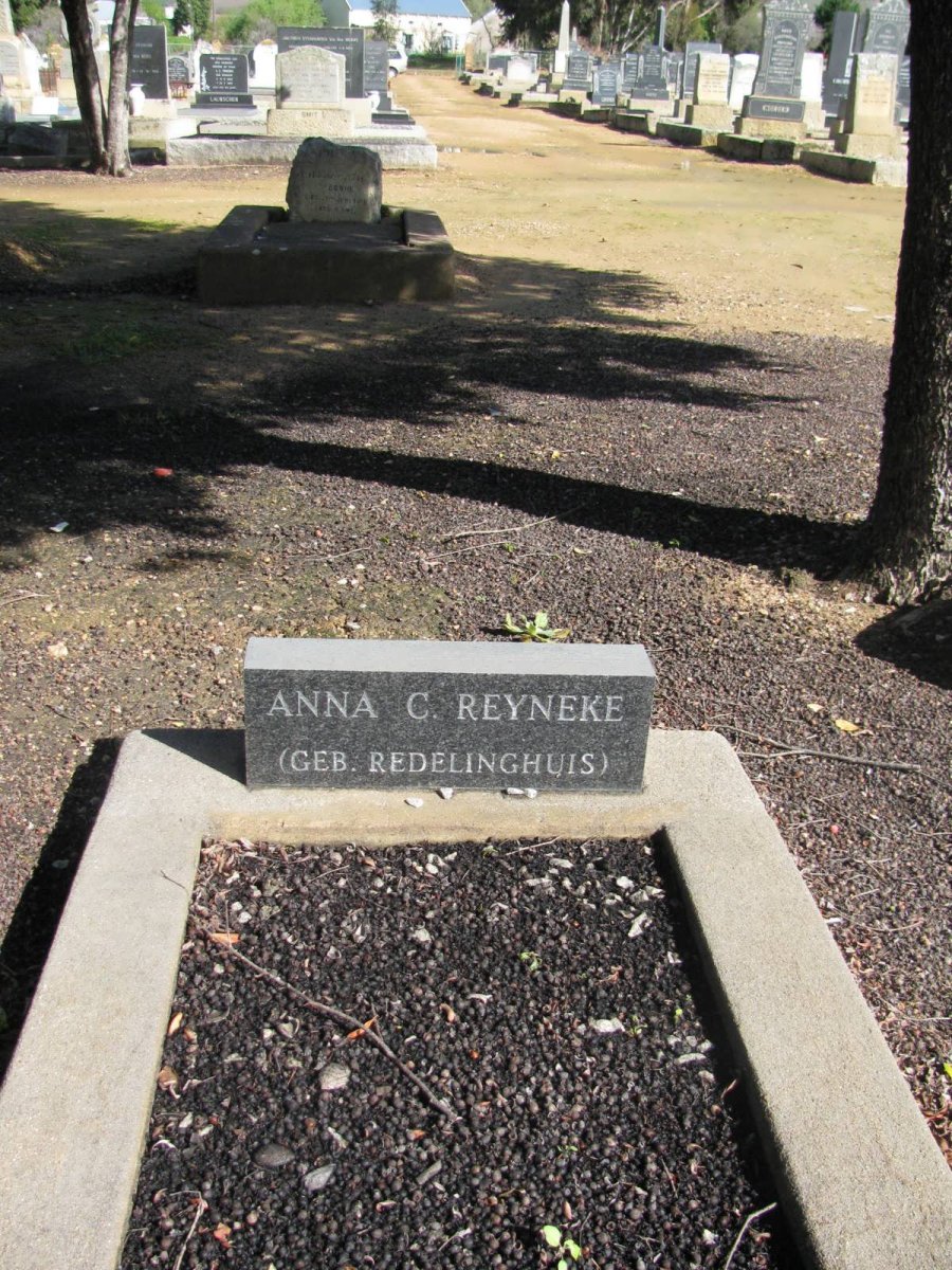 REYNEKE Anna C. nee REDELINGHUIS