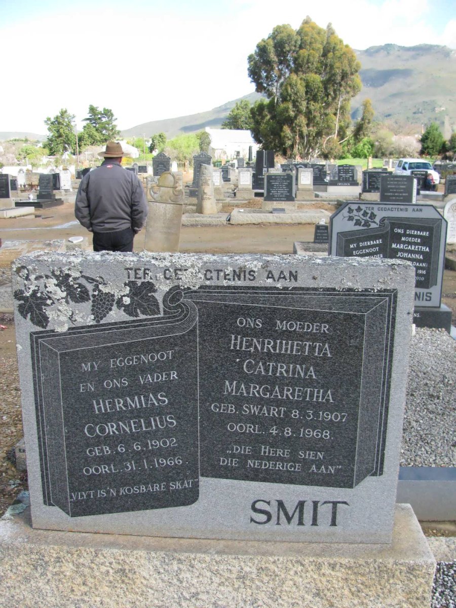 SMIT Hermias Cornelius 1902-1966 &amp; Henrihetta Catrina Margaretha SWART 1907-1968