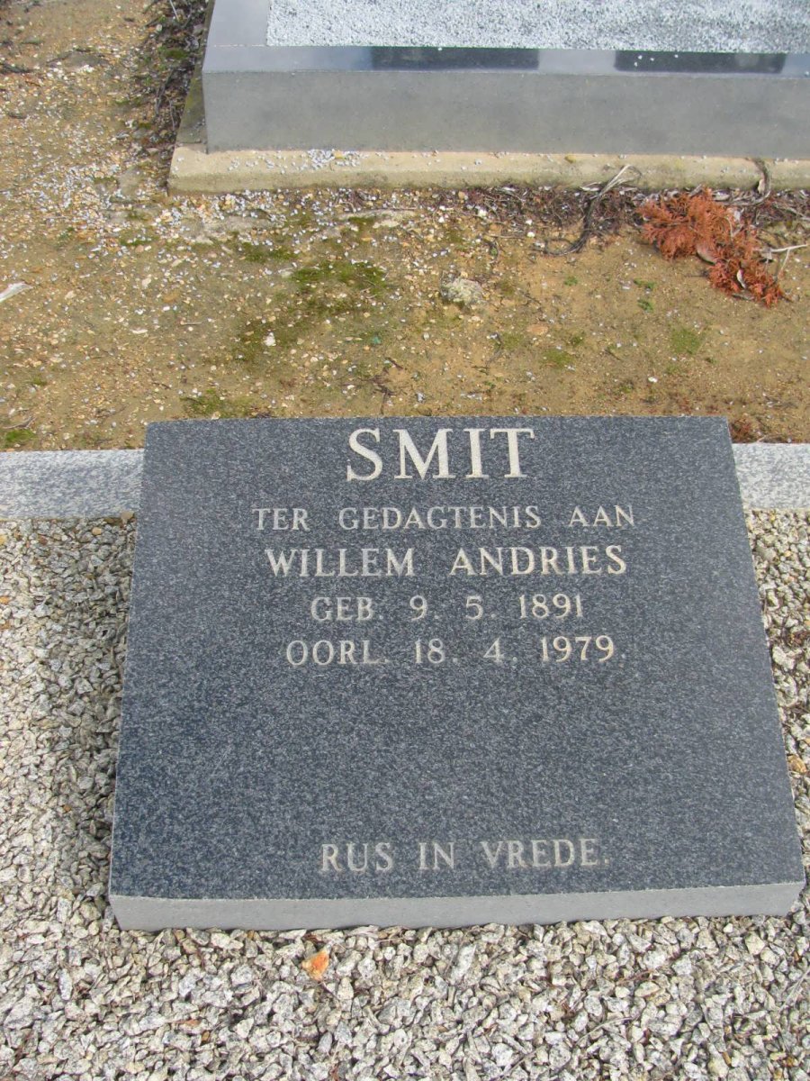 SMIT Willem Andries 1891-1979 :: LOUW Johannes Matthys 1909-1981
