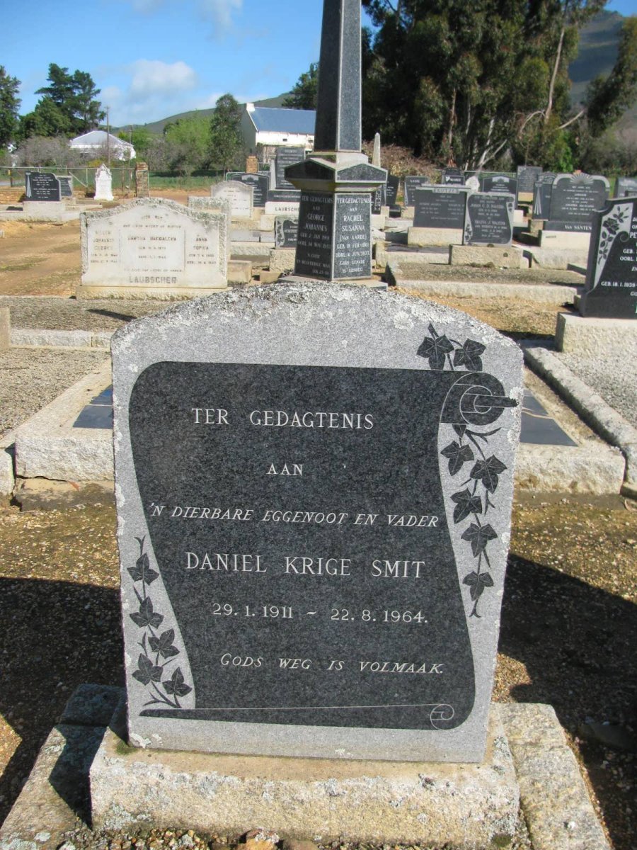 SMIT Daniel Krige 1911-1964