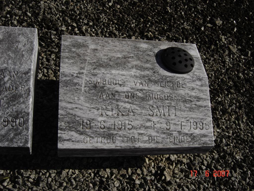 SMIT Rika 1915-1995