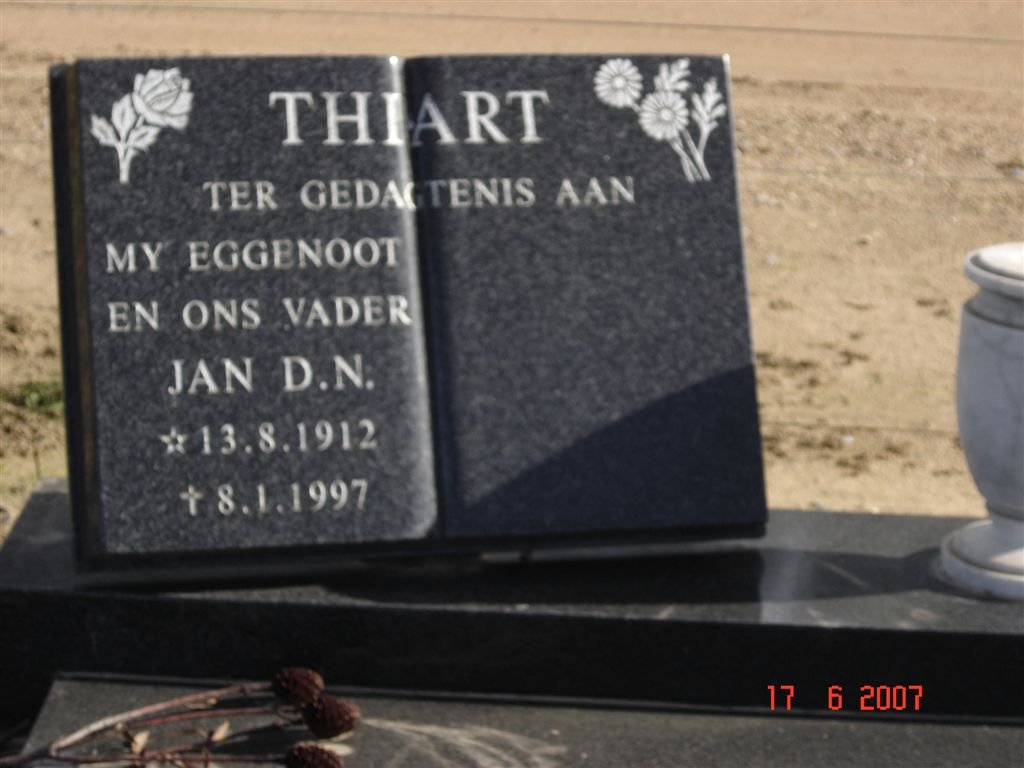 THIART Jan D.N. 1912-1997
