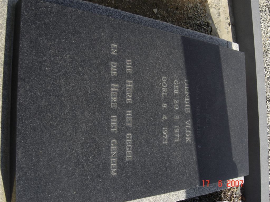 VLOK Hendie 1973-1973