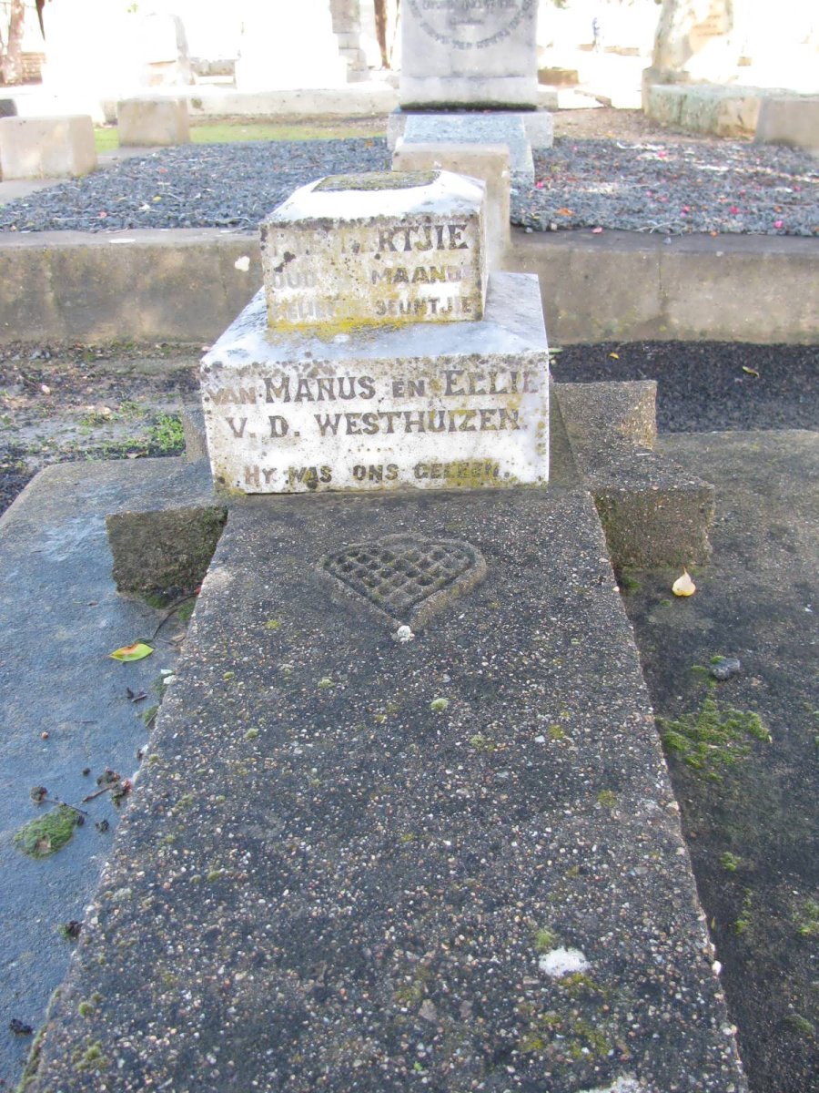 WESTHUIZEN Pietertjie, van der