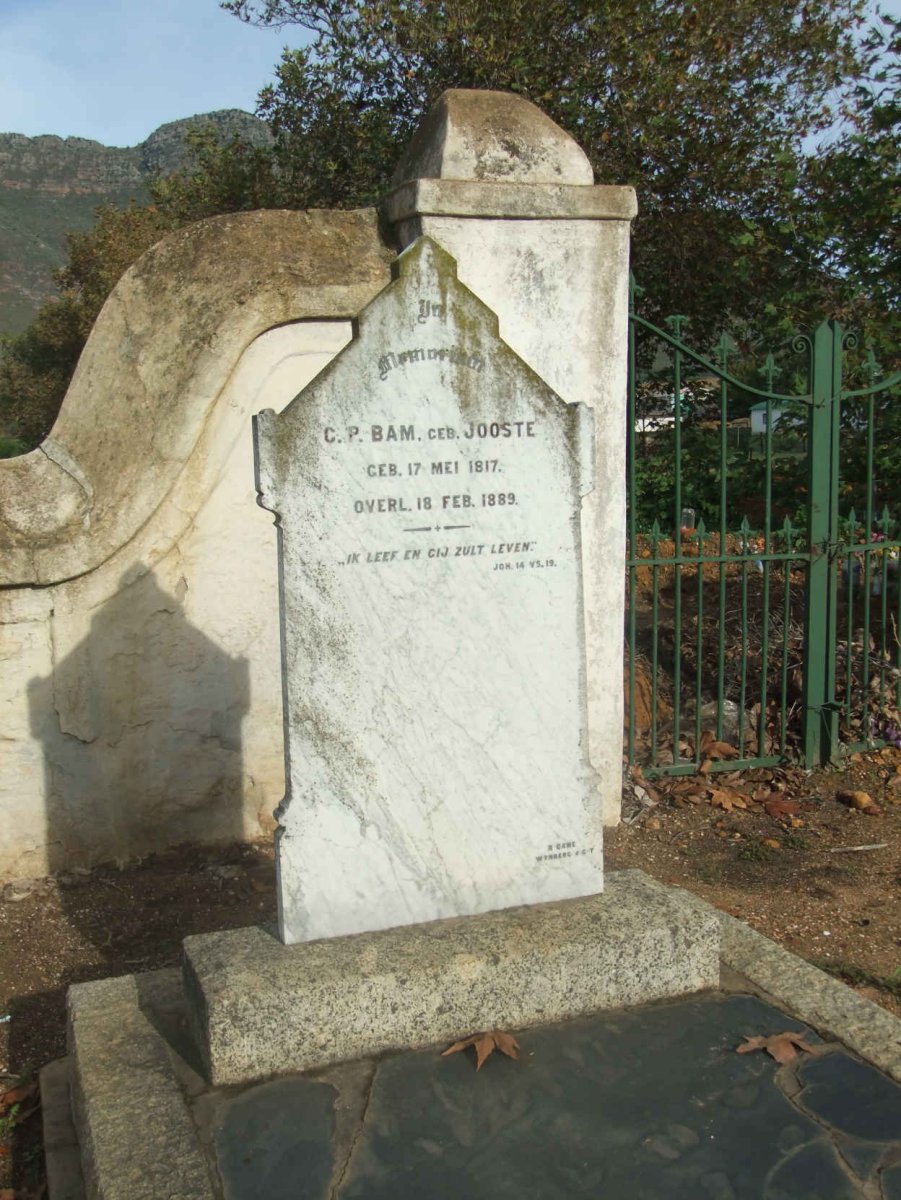BAM C.P. nee JOOSTE 1817-1889