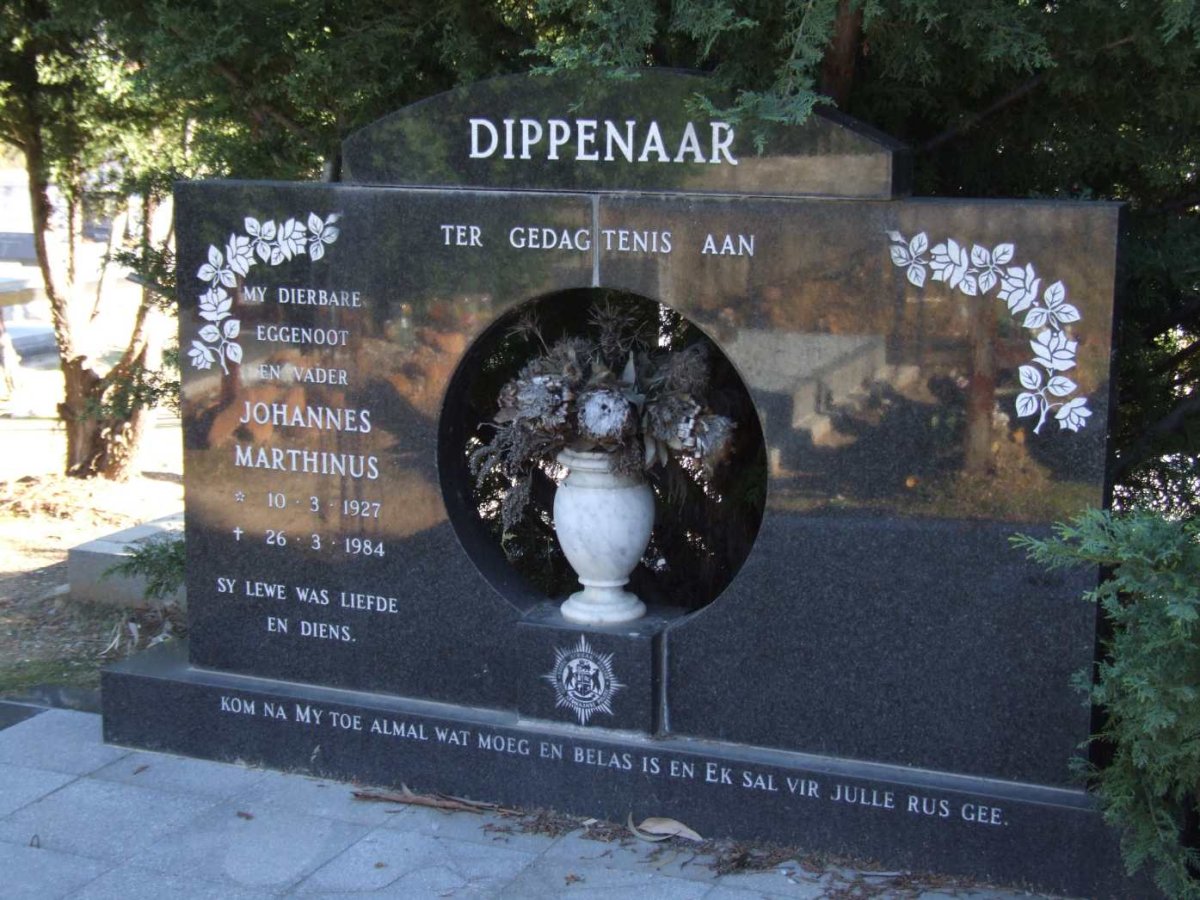 DIPPENAAR Johannes Marthinus 1927-1984