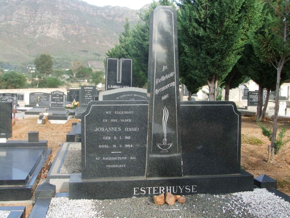 ESTERHUYSE Johannes 1911-1964