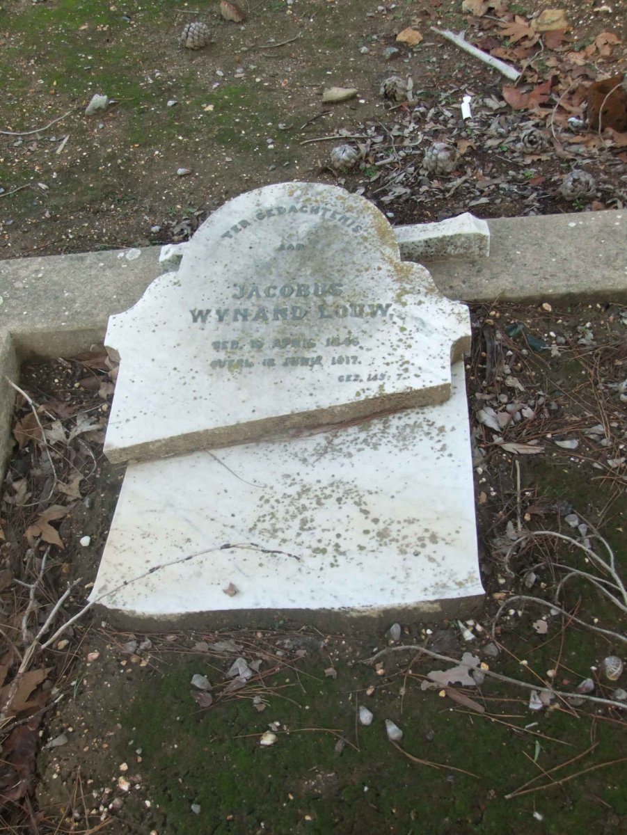 LOUW Jacobus Wynand 1846-1917