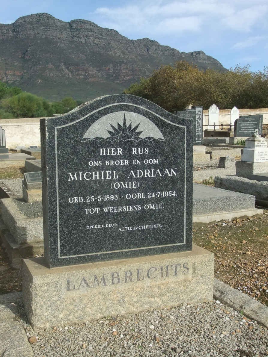 LAMBRECHTS Michiel Adriaan 1893-1954